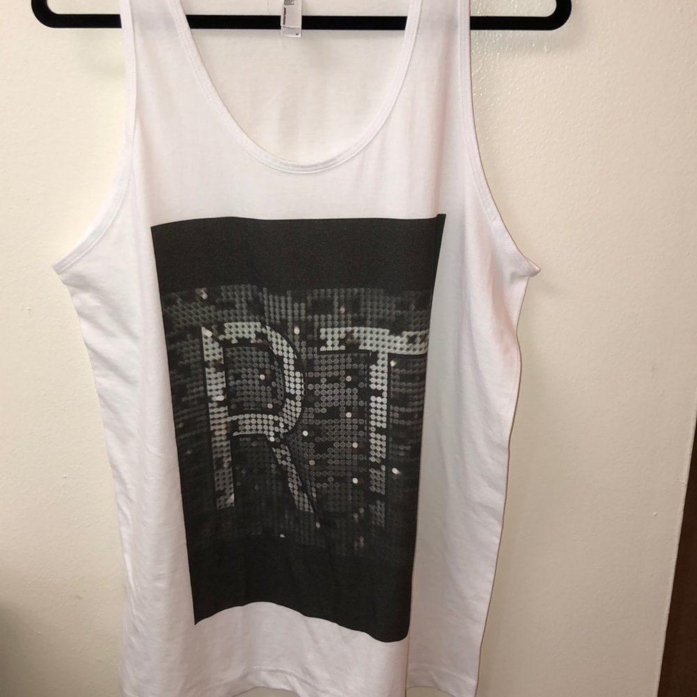 White AMERICAN APPAREL M  100%cotton New